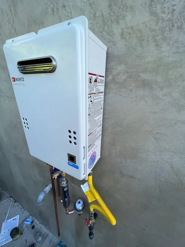 Tankless water heater installation for Bird River Beach homes